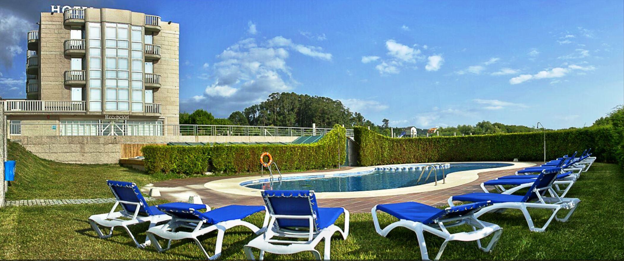 Hotel Brisa Da Lanzada Playa de la Lanzada Exterior photo
